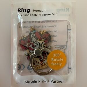 Harry Potter Gryffindor Phone Finger Ring Holder Accessories